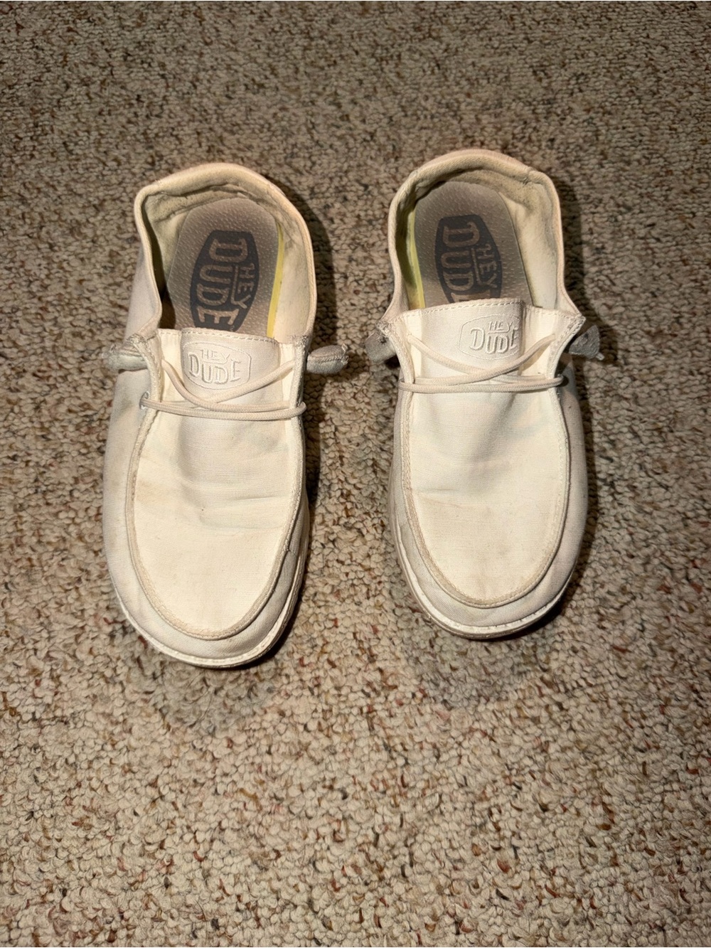 Hey Dude Women's White Size 6